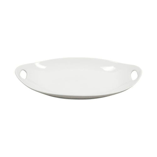 Better Homes & Gardens White Porcelain Tray with Handles EasyOptionXY LLC