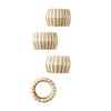Better Homes & Gardens Natural Finish Woven Napkin Rings, Set of 4 EasyOptionXY LLC