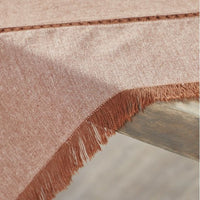 Better Homes & Gardens Chambray Cotton 50" x 50" Table Throw, Gingerbread Brown EasyOptionXY LLC