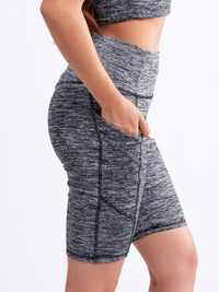 JupiterGear High-Waisted Sports Shorts with Double Side Pockets Jupiter Gear