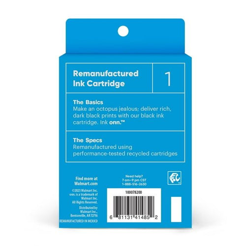 onn. 67XL HP High-Yield Remanufactured Ink Cartridge, Black EasyOptionXY LLC