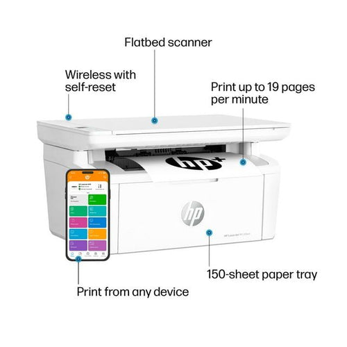 HP LaserJet MFP M139we Wireless Black & White Laser Printer with 6 Months of Instant Ink included with HP+ EasyOptionXY LLC