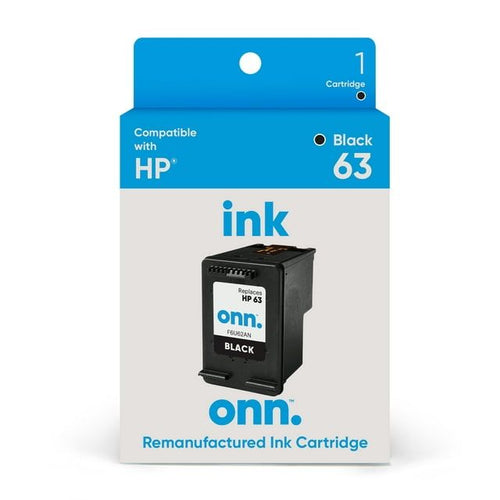Onn. Onn Ink Reman Hp 63 Black EasyOptionXY LLC