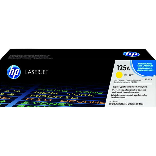 HP 125A (CB542A) Toner Cartridge, Yellow EasyOptionXY LLC