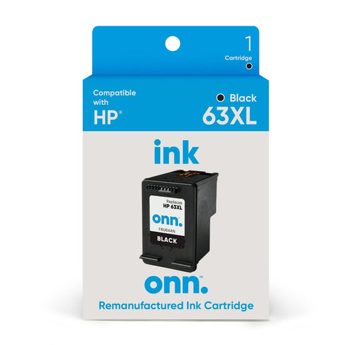 Onn. Onn Ink Reman Hp 63xl Black EasyOptionXY LLC