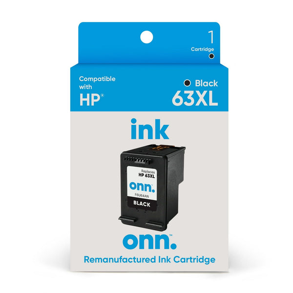 Onn. Onn Ink Reman Hp 63xl Black EasyOptionXY LLC
