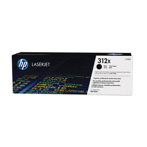 HP 312X (CF380X) Toner Cartridge, Black High Yield EasyOptionXY LLC