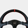13.5'' MOJAB Flat Steering Wheel Leather/Suede MOJAB OFFROAD