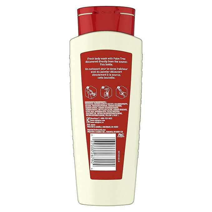 Old Spice Fresher Fiji Body Wash for Men - 16 oz, 4-Pack
