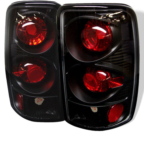 Spyder Chevy Suburban/Tahoe 1500/2500 00-06 Euro Style Tail Lights Black ALT-YD-CD00-BK OffRoadUSA.com