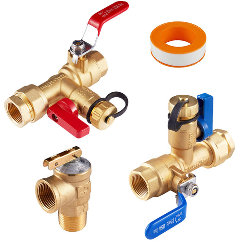 3/4" Isolation Valve Kit Female (FNPT Inlet)