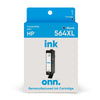 onn. Remanufactured Ink Cartridge, HP 564XL Black EasyOptionXY LLC