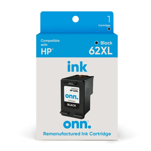 onn. Remanufactured Ink Cartridge, HP 62XL Black EasyOptionXY LLC