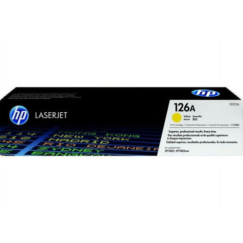 HP 126A (CE312A) Toner Cartridge, Yellow EasyOptionXY LLC
