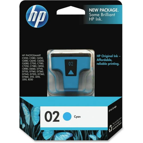 HP 02 - cyan - original - ink cartridge EasyOptionXY LLC