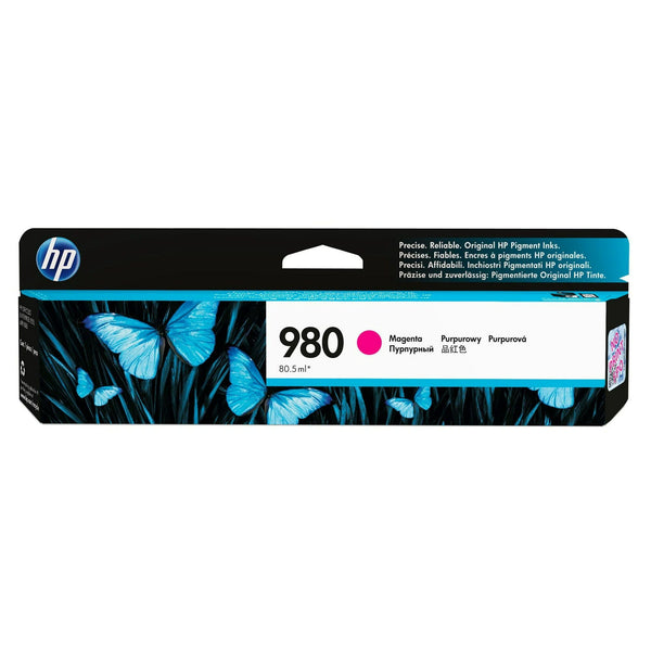 HP 980 Magenta Original Ink Cartridge, ~6,600 pages, D8J08A EasyOptionXY LLC