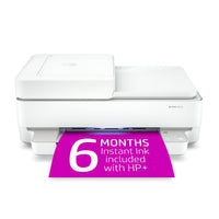 Restored HP ENVY 6452e All-in-One Wireless Color Inkjet Printer - 6 Months Free Instant Ink with HP+ (Refurbished) EasyOptionXY LLC