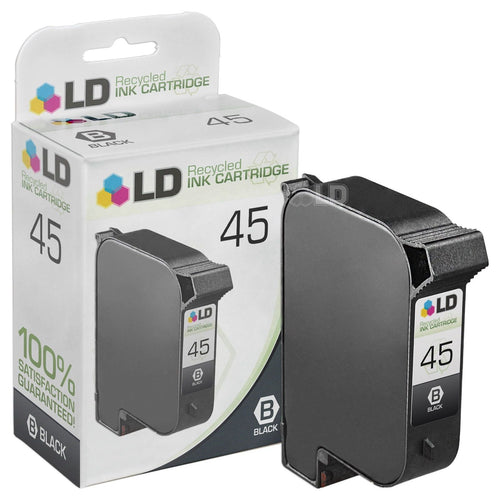 Remanufactured Replacement Ink Cartridge for Hewlett Packard 51645A (HP 45) Black EasyOptionXY LLC