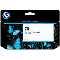 HP 70 (C9390A) Original Ink Cartridge - Single Pack Inkjet - Light Cyan - 1 Each EasyOptionXY LLC