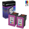 Speedy Inks - 2PK Remanufactured replacement for HP 901 CC656AN Color Ink Cartridge for use in HP G510a, G510g, G510n, J4524, J4540, J4550, J4580, J4624, J4660, J4680, J4680c, 4500 EasyOptionXY LLC