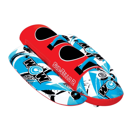 WOW Watersports Sub-Zilla 2-Person 2P Towable Jupiter Gear