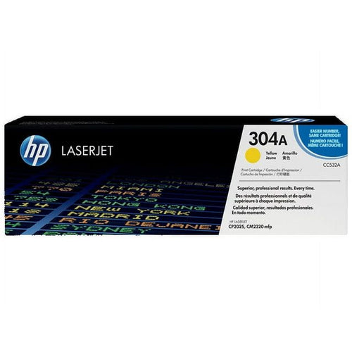 HP 304A (CC532A) Toner Cartridge, Yellow EasyOptionXY LLC