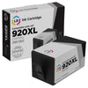Compatible HP 920XL Set of 4 Inkjet Cartridges: 1 Black CD975AN, Cyan CD972AN, Magenta CD973AN, and Yellow CD974AN with INK INDICATOR CHIPS EasyOptionXY LLC