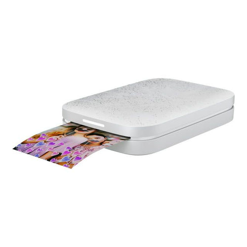 HP Sprocket Portable Photo Printer (Luna White) ¨C Instantly Print 2x3' Sticky-backed Photos from Your Phone EasyOptionXY LLC