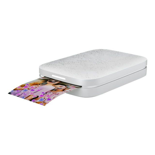 HP Sprocket Portable Photo Printer (Luna White) ¨C Instantly Print 2x3' Sticky-backed Photos from Your Phone EasyOptionXY LLC