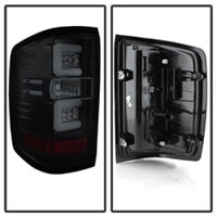 Spyder Chevy Silverado 16-17 Light Bar LED Tail Lights - Black Smoke ALT-YD-CS16-LED-BSM OffRoadUSA.com