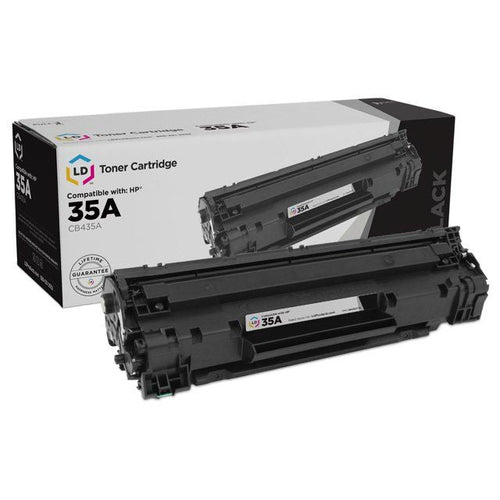 Compatible Replacements for HP CB435A 35A Set of 3 Black Laser Toner Cartridges Printer LaserJet P1002 P1005 P1006 P1007 EasyOptionXY LLC