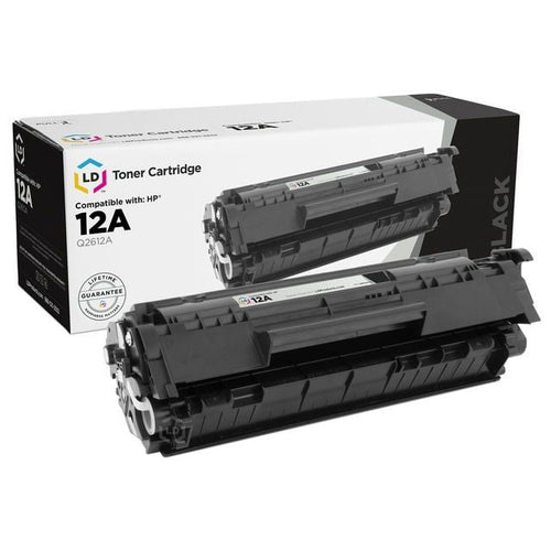 LD Compatible Toner Cartridge Replacement for HP 12A HP Q2612A (Black Toner Cartridge) EasyOptionXY LLC