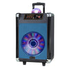 12" Portable Bluetooth Speaker with Disco Ball Light Jupiter Gear