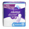 Always Discreet Incontinence Pads for Women; Moderate 66 Count EasyOptionXY LLC