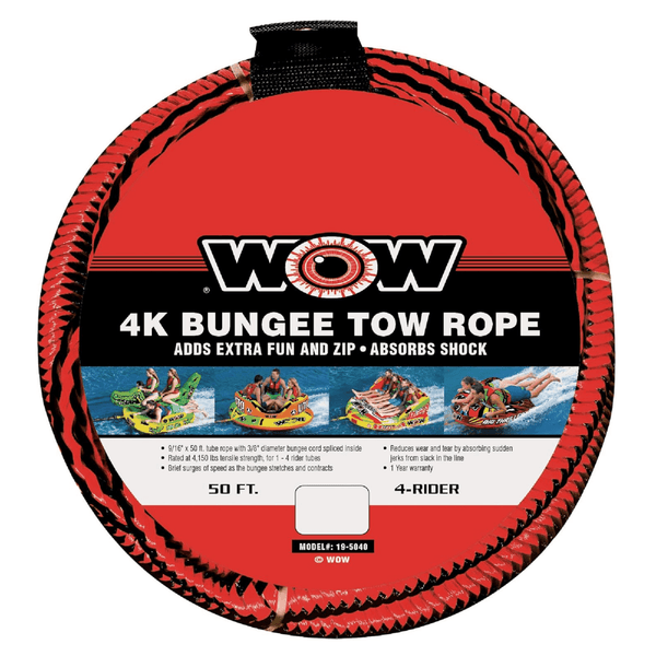 WOW Watersports 50ft Bungee Tow Rope Jupiter Gear