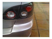Spyder Toyota Corolla 03-08 Euro Style Tail Lights Black ALT-YD-TC03-BK OffRoadUSA.com