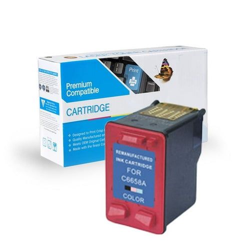 Cartridge compatible with HP Remanufactured Cartridge C6658 (No. 58) EasyOptionXY LLC