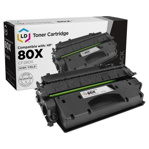 LD ? Compatible Replacement for Hewlett Packard CF280X (HP 80X) HY Black Toner Cartridge for Laserjet Pro 400 M401dn, 400 M401dne, 400 M401dw, 400 M401n & 400 M425dn EasyOptionXY LLC