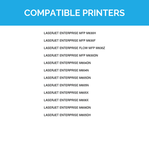 LD Compatible Replacement for HP 81A CF281A Black Toner Cartridge for MFP M630z, M605dh, M605dn, M605n, M605x, M606dn, M606x, MFP M630dn, MFP M630f, MFP M630h EasyOptionXY LLC