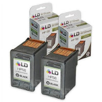 LD Remanufactured Replacement for HP 56 C6656AN Black Ink Cartridge 2-Pack for DeskJet 450, 450cbi, 450ci, 450wbt, 5150, 5150v, 5150w, 5151, 5550, 5550v, 5551, 5650, 5650v, 5650w, 5655, 5850, 5850w EasyOptionXY LLC