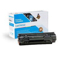 Cartridge compatible with HP CB436A Compatible Black Toner Cartridge EasyOptionXY LLC