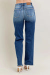 Judy Blue Full Size High Waist 90's Straight Leg Jeans HTO Apparel