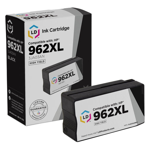 LD Products Remanufactured Replacement for HP 962XL/3JA03AN High Yield Black Cartridge EasyOptionXY LLC