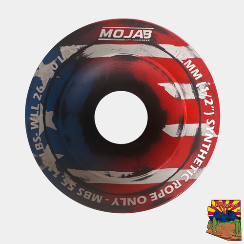 American Flag XL Snatch ring (diameter 4.7'') MOJAB OFFROAD