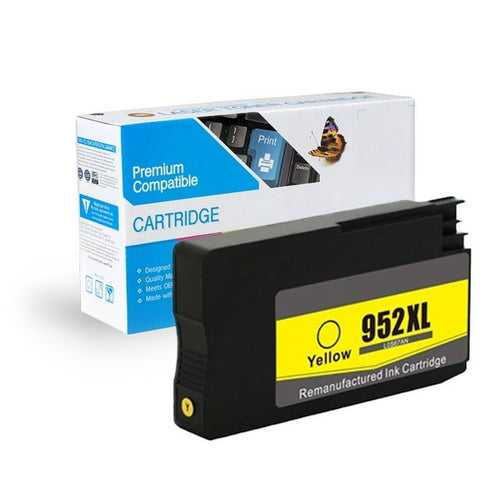 Cartridge compatible with HP 952XL Reman High Yield Cartridge- Yellow EasyOptionXY LLC