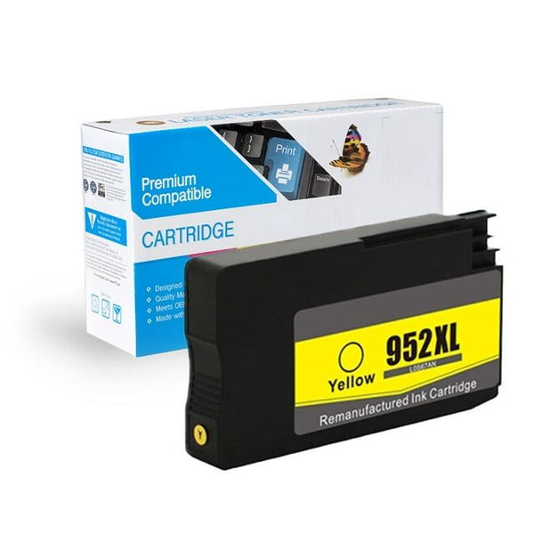 Cartridge compatible with HP 952XL Reman High Yield Cartridge- Yellow EasyOptionXY LLC