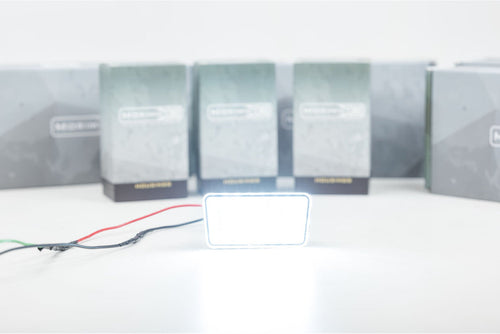 Morimoto Jeep Wrangler JK XB LED License Plate Light OffRoadUSA.com