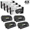 LD ? Compatible Replacements for Hewlett Packard CF280X (HP 80X) 4PK HY Black Toner Cartridges for Laserjet Pro 400 M401dn, 400 M401dne, 400 M401dw, 400 M401n & 400 M425dn EasyOptionXY LLC