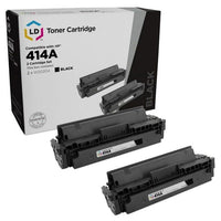 LD Products Compatible for HP 414A / W2020A Black Toner Cartridges 2-Pack For Color LaserJet M454dn, Pro M454dw, Pro MFP M479dw, Pro MFP M479fdn, Pro MFP M479fdw EasyOptionXY LLC