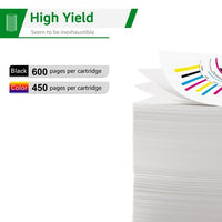 Greensky 61 XL Black and Color Replacement for HP Printer Ink 61XL for Envy 4500 5530 Deskjet 1000 1010 1510 2540 3050 Officejet 2620 4630 (2 Pack) EasyOptionXY LLC